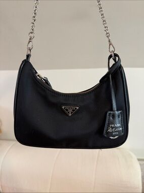 Prada | Bags | Prada Vintage Tessuto Sport Nylon Bag In Nero Mv55